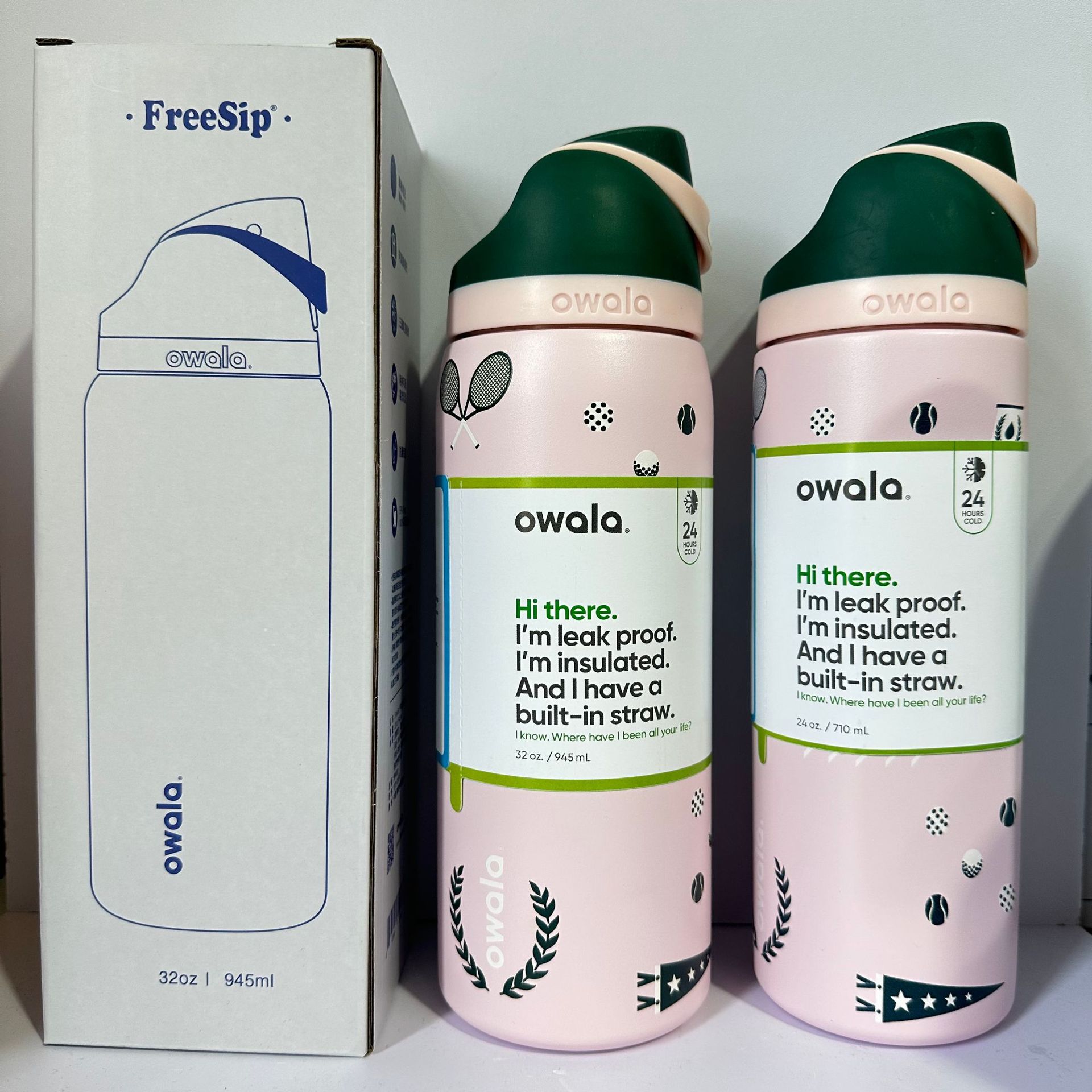 Owala en stock de gran capacidad portátil hervidor de agua al aire libre para hombres tazas de agua caliente de moda para mujeres tazas de fruta deportivas al por mayor
