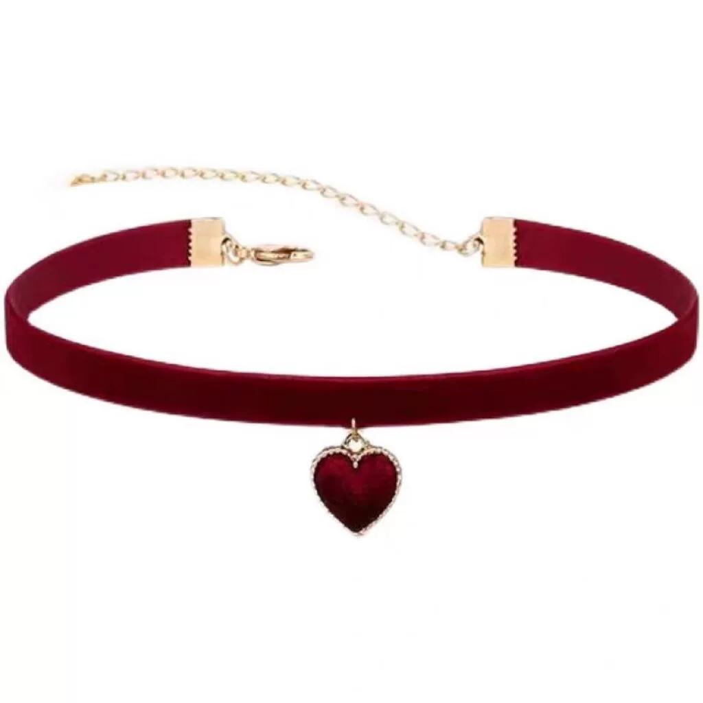 Ожерелье-ошейник burgundy для ключей и сумки, цепочка, аксессуар, европейский стиль