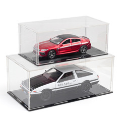 (Bag) Acrylic plastic transparent dust cover suitable for 1:32 1:24 car model ornaments