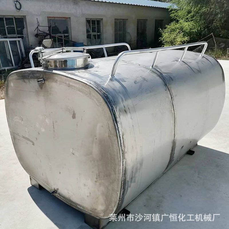 碳钢加厚材质洒水箱工地两三立方不锈钢洒水罐路面消毒不锈钢洒水