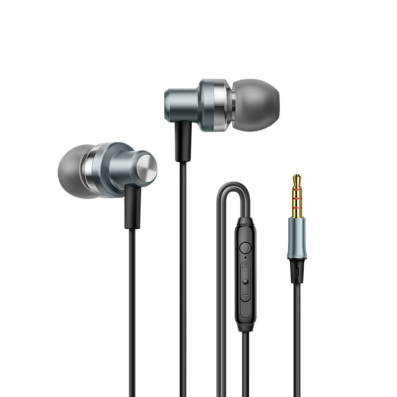 Copper full metal megaphone, smart earplugs, headphones, Android, wire control