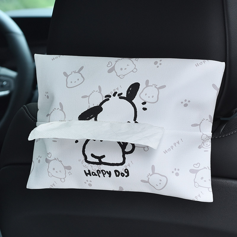 Car tissue box/set: Other Tissue Cover Tissue Hanging Bag - pacha-car-tissue-cover