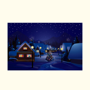 Creative greeting card temperature change card Christmas greeting card postcard birthday greeting card temperature change Valentine's Day card