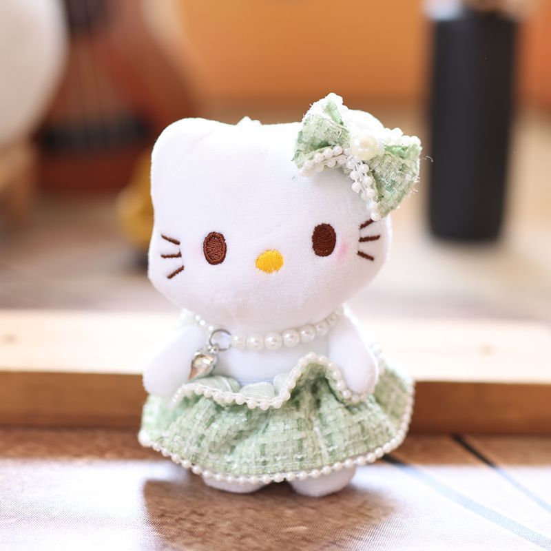 インターネット有名人かわいい kt 猫ペンダントぬいぐるみ人形子猫バッグペンダントキーホルダー布人形人形|undefined