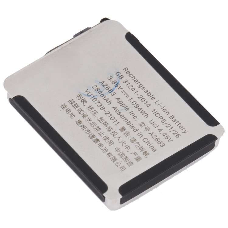 Para Apple Watch Series 7 41mm 284mAh Batería de litio original