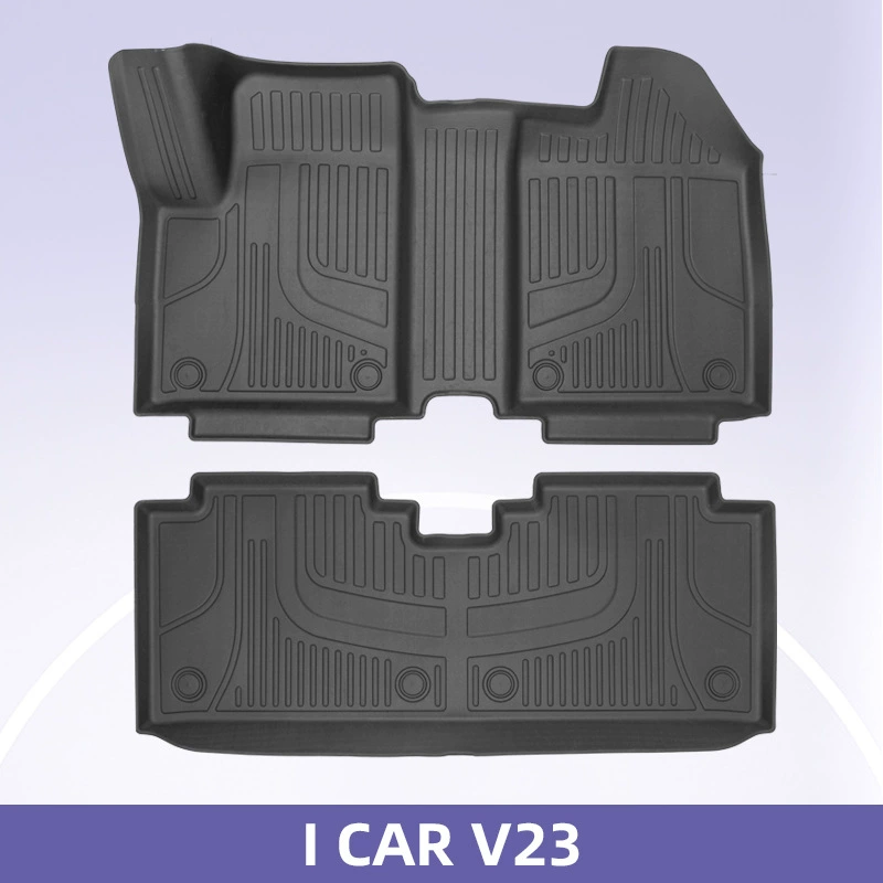 Подходит для Chery I CAR V23 2025, коврики из TPE, 3D, всепогодные, аксессуары для модификации интерьера.