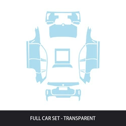 24-26 Models Bmw X3 Invisible Car Cover Tpu Pre-Cut Paint Protection Film Anti-Scratch (Car paint protective film) - transparent-tpu-24-26-models-bmw-x3