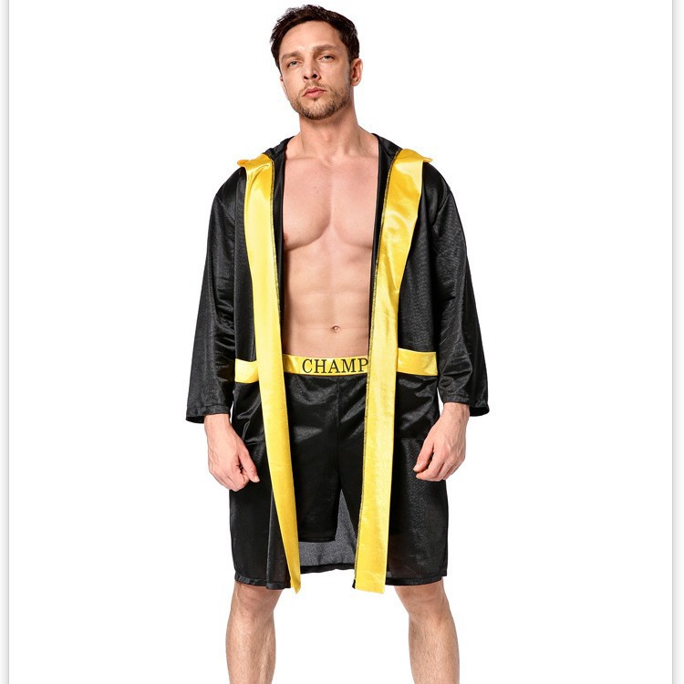 New Hooded Adult Men's and Women's Boxing Uniforms, Boxing Cloaks, Sanda Cloaks, Cloaks, Stage Catwalks