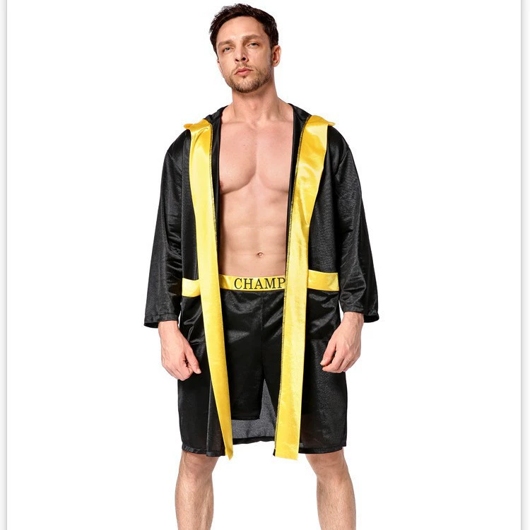 Новая мужская и женская боксерская форма с капюшоном для взрослых, боксерские плащи, плащи Саньда, плащи, сценические подиумы