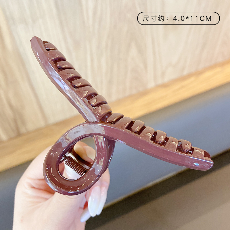 Clip de pelo de las mujeres clip de tiburón grande horquilla accesorios para el cabello 2024 nuevo tocado de horquilla de alta calidad