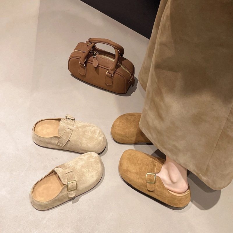 Thick-Soled Height-Increasing Birkenstock Shoes for Women, 2025 New Model, Slip-On Clogs for Petite Individuals, Wholesale