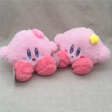 新款星之卡比毛绒公仔抓机娃娃批发精品游戏kirby玩具可爱小礼物