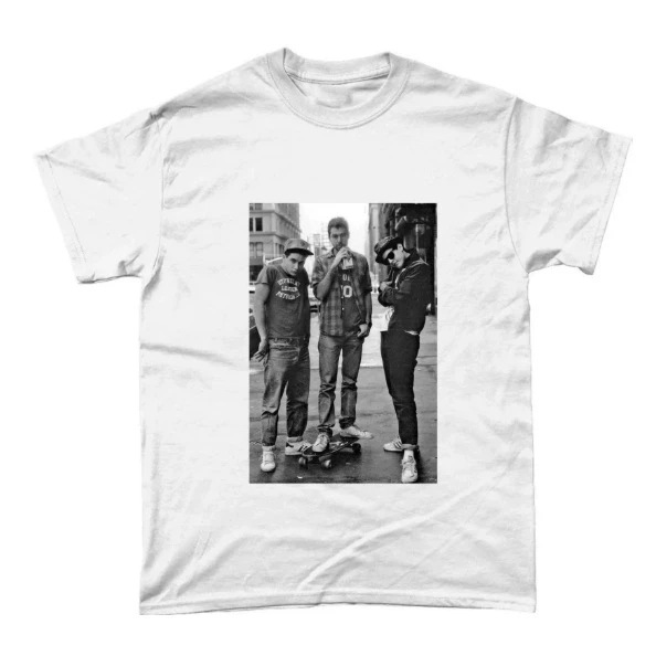 Beastie Boys retro 1980s Brooklyn style pattern, unisex thick cotton