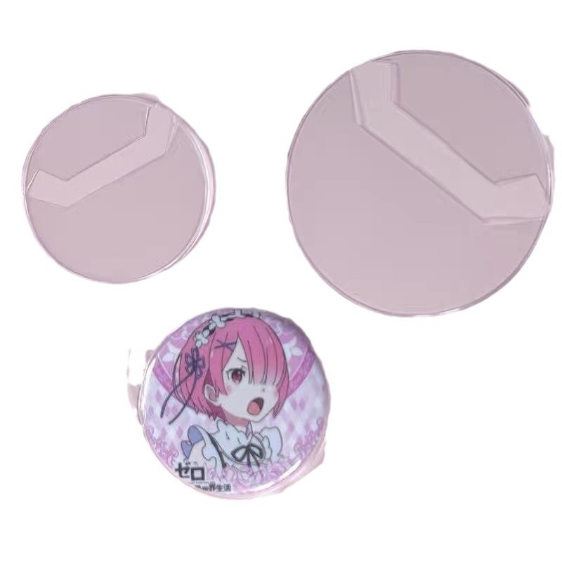 58mm75mm bar colgante manga manga perimetral emblema almacena emblema amor redondo transparente