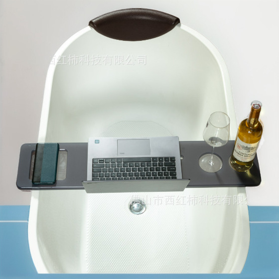 Factory Ready-Made Hotel Home High-End Waterproof Light Luxury Bath Brush for Watching Movies and Read Red Wine Bathtub Storage Rack