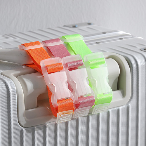 Travel trolley luggage buckle strap strap portable packing strap luggage holder fixed clip strapping strap