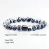 6245g black and white peacock stone