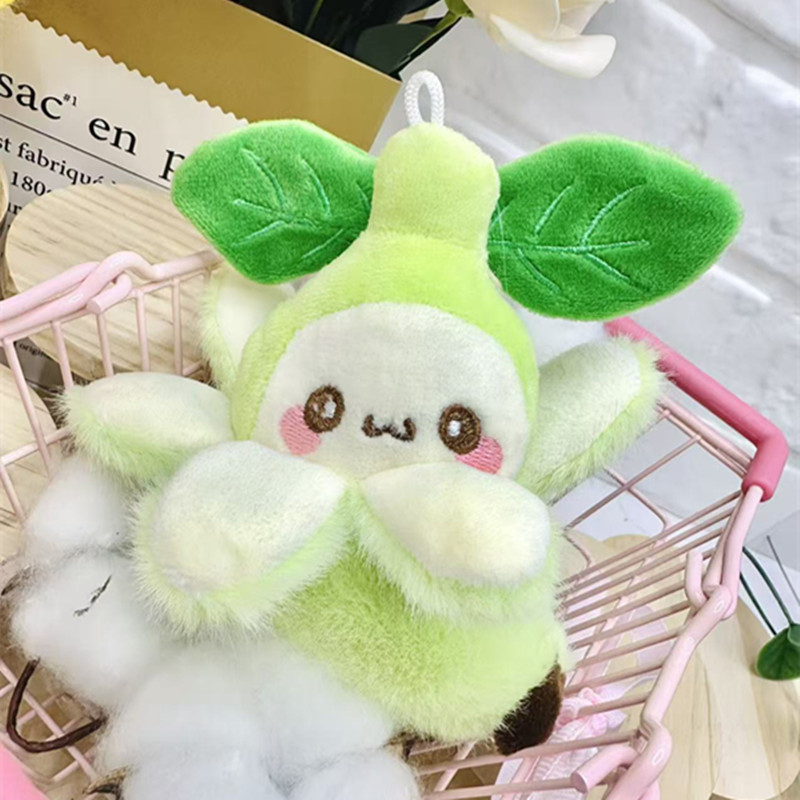 新款可爱水果系列榴莲毛绒玩具公仔挂件小娃娃精品抓机玩偶钥匙扣|undefined