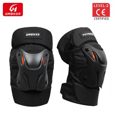 Motorcycle Riding Knee Pad Elbow Motorcycle Safety Supplies - knee-pad-ce2-quick-detach-buckle-night-reflective-upgrade