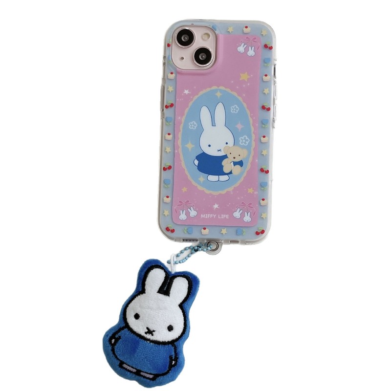 ins风碎花星星兔子小熊适用iPhone17苹果16ProMax/15手机壳14新款|undefined