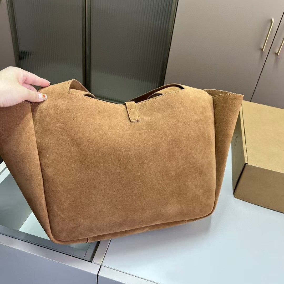 25y Autumn New Hobo Suede Genuine Leather Underarm Tote Bag Fashion Luxury Vintage Women's Bag Wholesale - Thumbnail 4