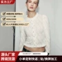 俄罗斯跨境爆款镂空短上衣