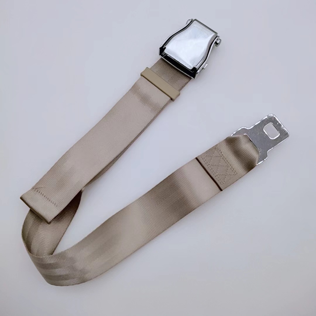 Seat Belt – Qū Gǔdé Digər kuzov və aksesuarlar - beige-airplane-buckle-adjustable-extension