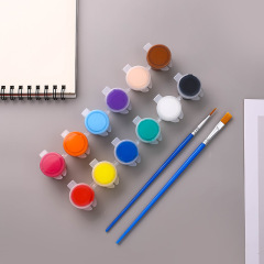 子供用アクリルペイント 12 色ワンピーススーツ幼稚園生アート絵画落書き凧ペイント