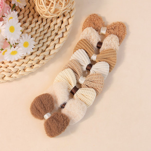 Autumn and Winter Plush Variety of Simple Clothing, Bags, Shoes, Accessories, Decorative Bows, Semi-Finished DIY Accessories Wholesale