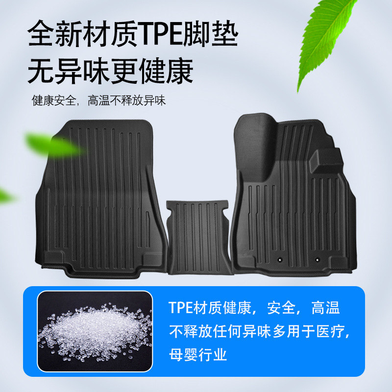 Aplicable a Japón 19 - 24 Mitsubishi DELICA D5 Matado 3D todo el tiempo material TPE almohadilla de pie de automóvil