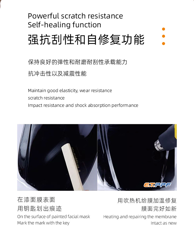 New Tpu Color Changing Film Liquid Metal Ppf Self-Healing High Stretch Imported Base Material Car Colorful Car Clothing Export
