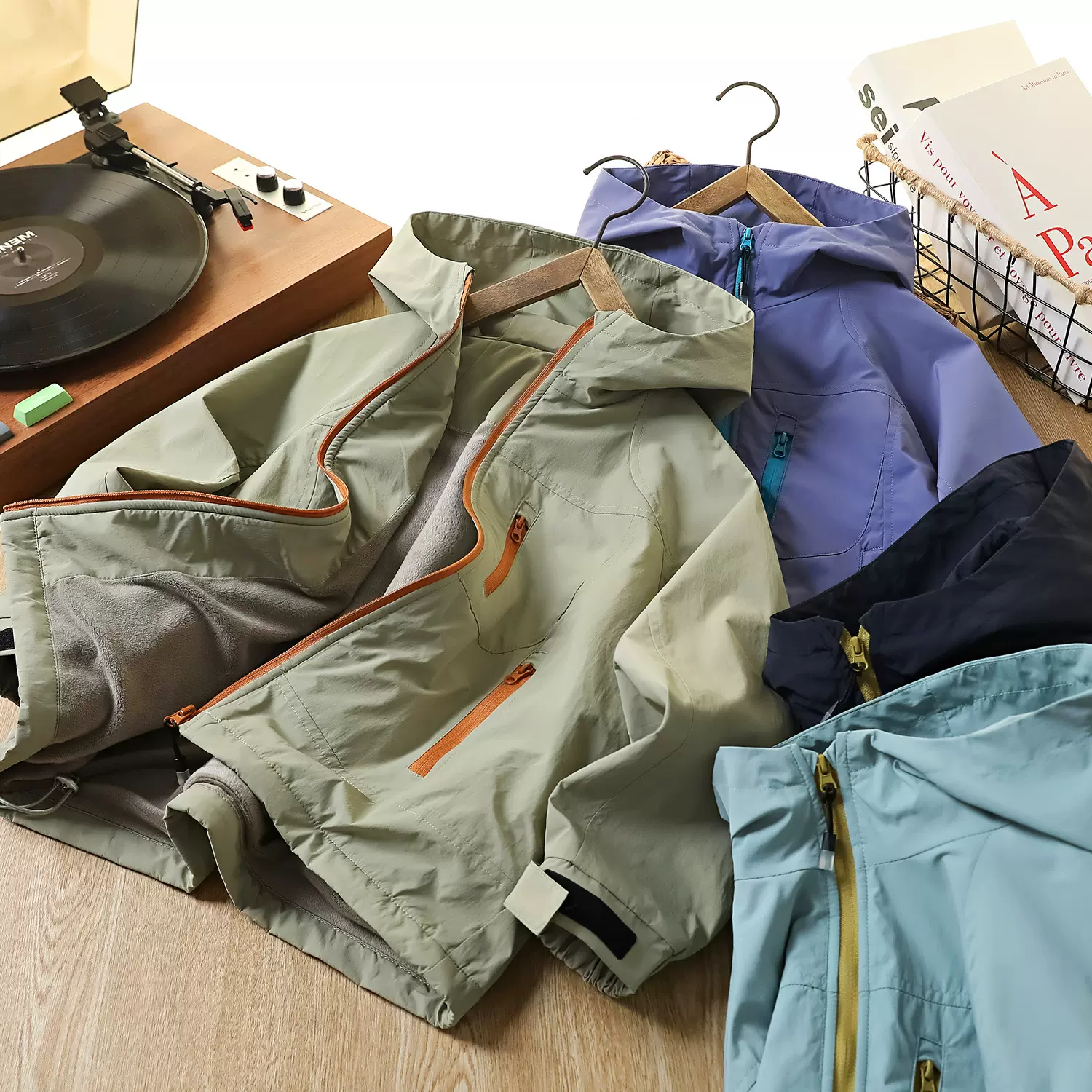 一件代发 男童加厚连帽冲锋衣中大儿童加绒棉服外套风衣冬外套25