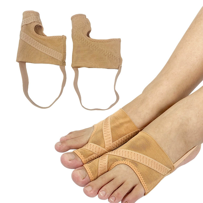 Носки для коррекции вальгусной деформации стопы можно носить днем и ночью с обувью, нескользящий корректор для пальцев, дышащий сетчатый защитный чехол для стопы.