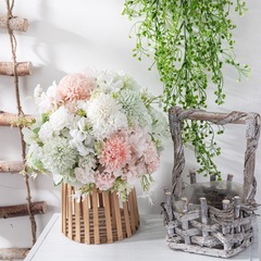 假花蒲公英繡球花束小把束仿真花綠植物批發裝飾工藝品MW66668