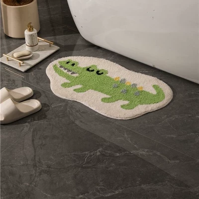 Avtomobil döşəmə paspasları – Flocking Floor Mat Tpr Non-Slip - alien-crocodile-for-other-sizes-please-contact-customer-service