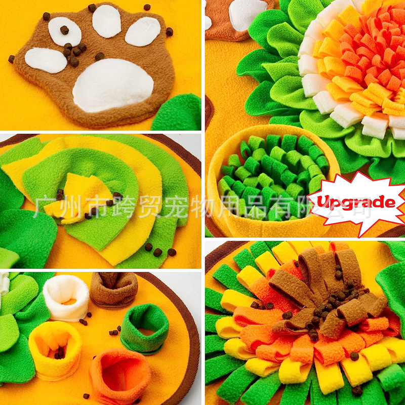 Gato y perro olor estera grande mascota olor estera bricolaje juguete montaña suministros para mascotas Corea del Sur Amazon manta de comida