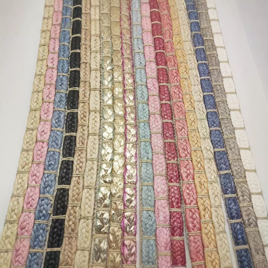 Цветные конопляные косички