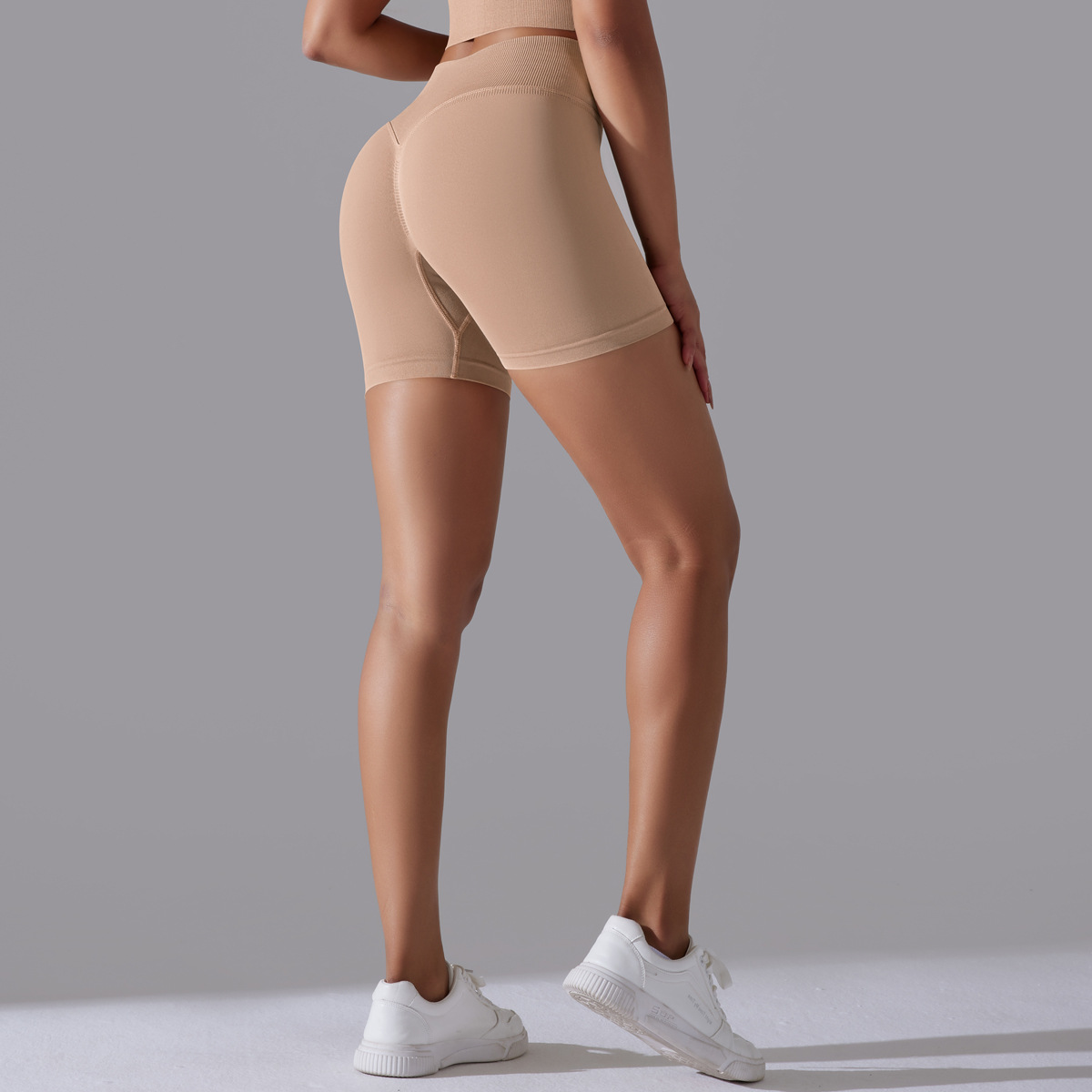 Simple Style Sports Solid Color Nylon Cotton Blend U Neck Tracksuit Vest Jogger Pants Leggings display picture 90