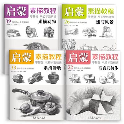 initiation:Sketch course Sketch animal Gypsum Geometry Sketch still life Sketch Scenery Optional Beginner introduction