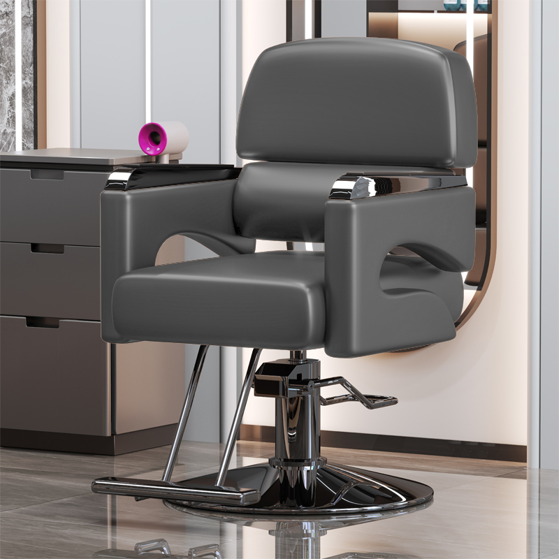 Silla de peluquería silla de corte de peluquería silla de cabello giratoria elevable silla de cabello