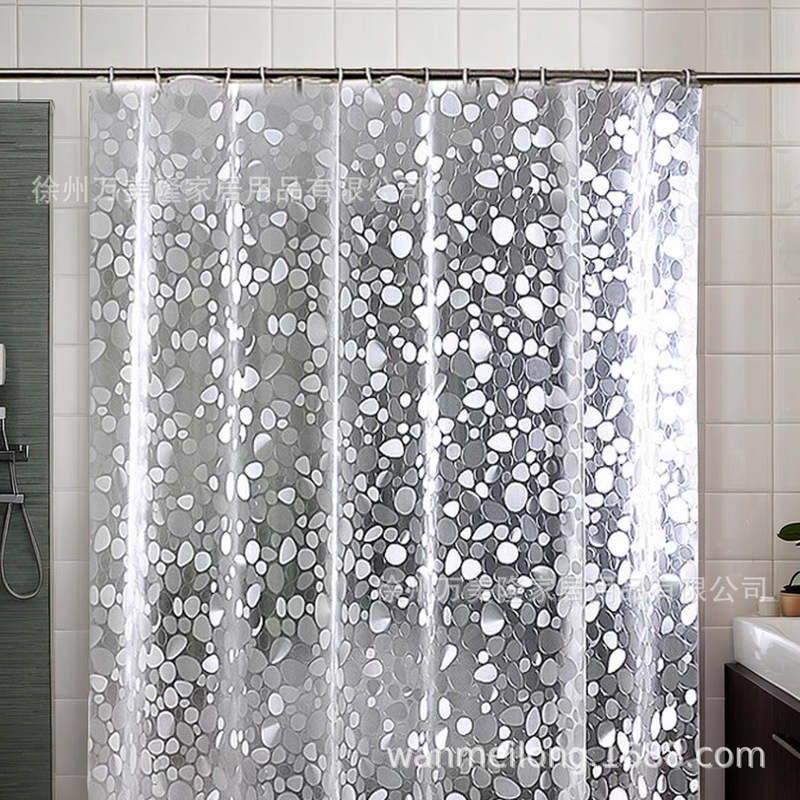 バスカーテン現物カラー3d PEVA防水防かび厚手浴室トイレ入浴遮断カーテンクロスボーダー|undefined