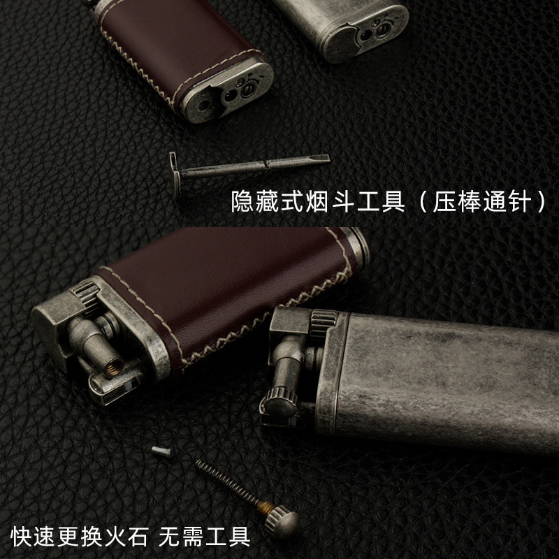 正規品spunkインフレータブル斜め炎パイプ金属ライター点パイプ専用sk60クロスボーダー起爆卸売り|undefined