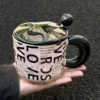 ROSE vertical style (cup + lid + ball spoon)