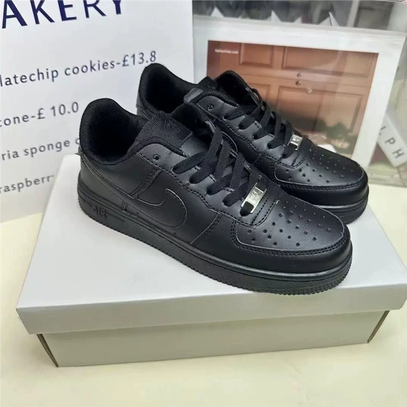 Кроссовки AF1 Air Force One, сине-голубая отделка, повседневный студенческий стиль