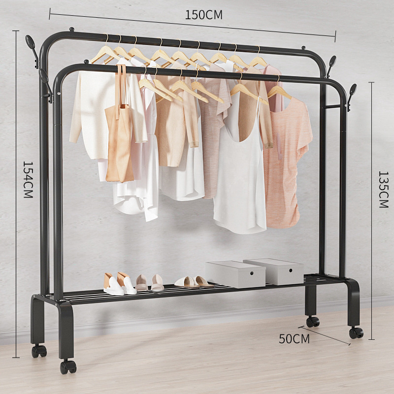 percha de ropa piso mayorista percha de ropa interior percha de ropa simple percha de sombrero para ropa de dormitorio casero gabinete de estante de almacenamiento