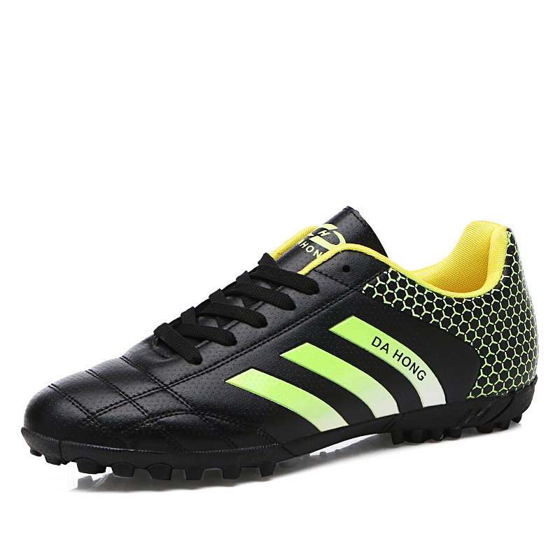 En stock zapatos de fútbol uñas largas para hombres y mujeres de bajo-top antideslizante más tamaño zapatillas deportivas transpirables zapatos de entrenamiento para adultos de moda que absorben los golpes