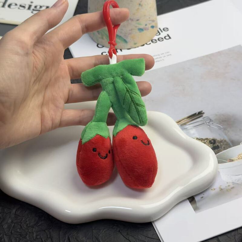 创意精品流泪香菇毛绒玩具公仔挂件中药系列煲治百病玩偶钥匙扣|undefined