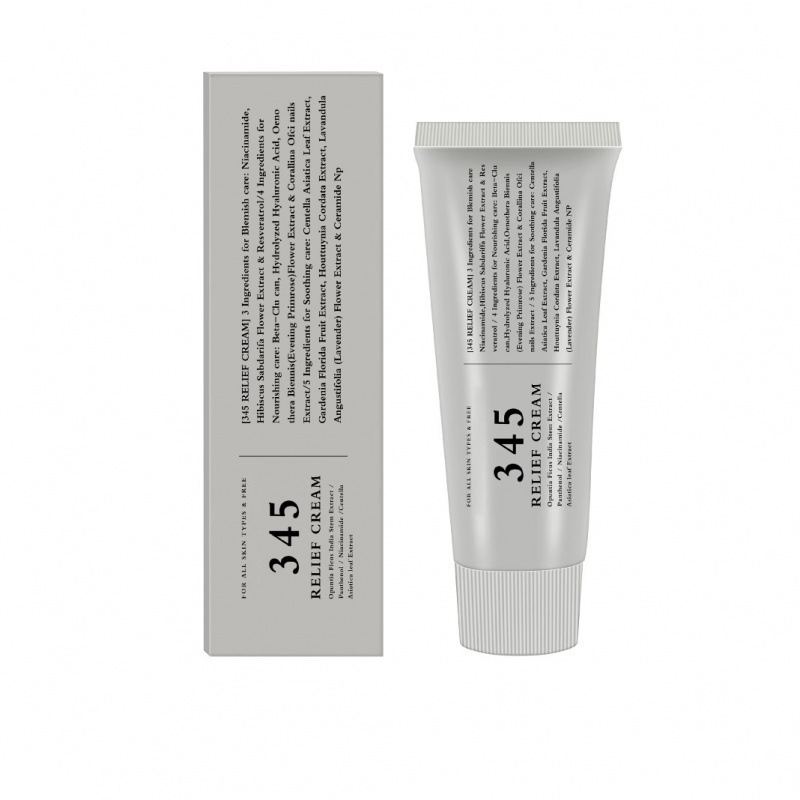 亚马逊TK韩国345润肤面霜147面霜345 Relief Cream | Daily Face|undefined