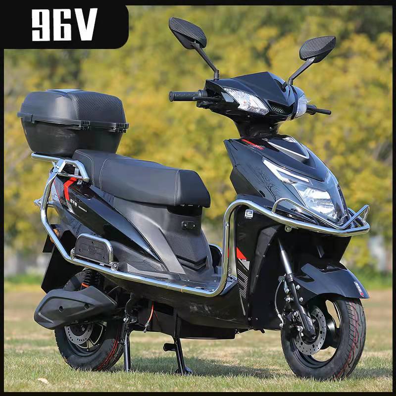 新款战神72v电动车成人96v电动摩托车大功率山区爬坡王外卖电瓶车