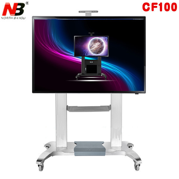 NBCF100液晶移动推车60-100寸教学触摸一体机移动支架落地支架|ms